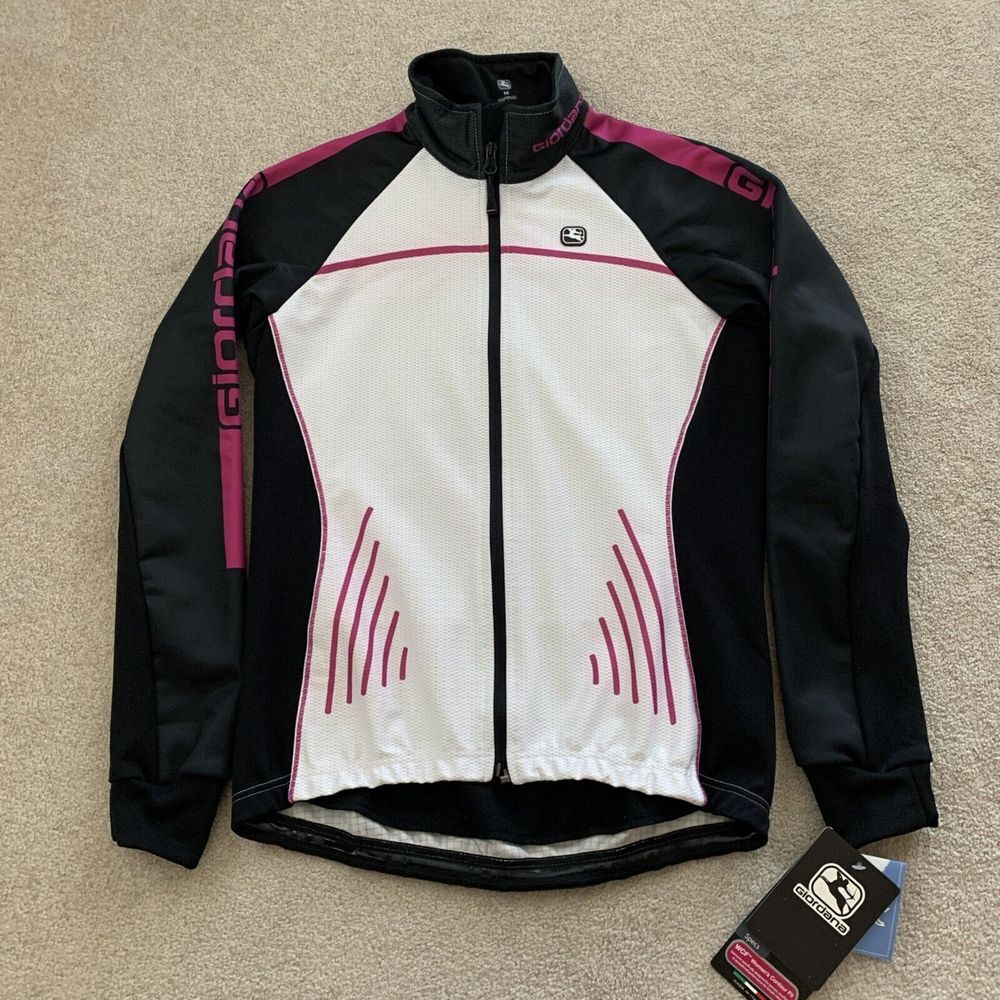 NWT Giordana Silverline Winter‎ Cycling Jacket Women's Size Medium Italy WindTex